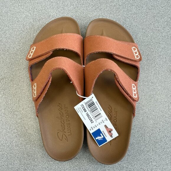 Skechers Shoes - NEW Skechers Women's Size 7 Granola Sandal Luxe Foam Coral Slide
